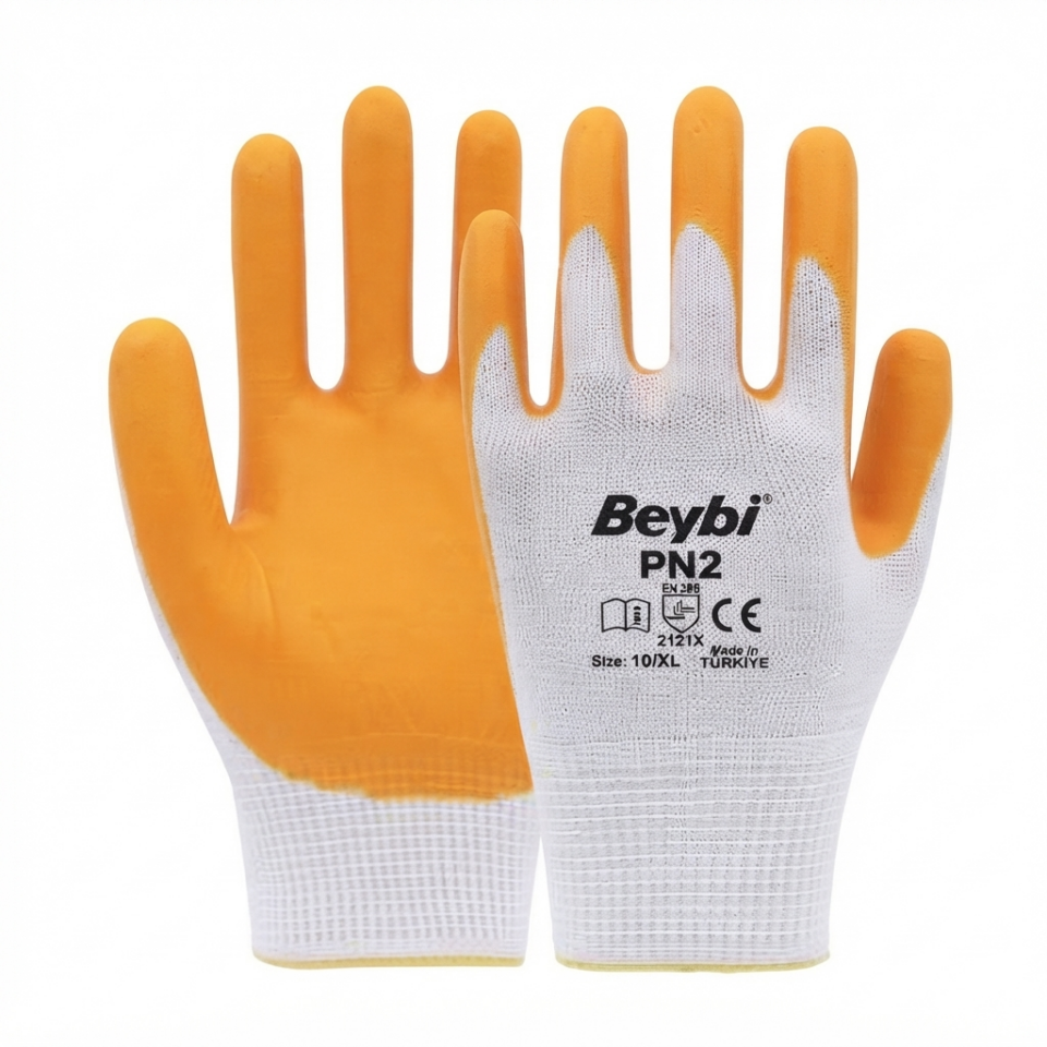 BEYBİ SARI NİTRİL ELDİVEN PN-2 NO:10