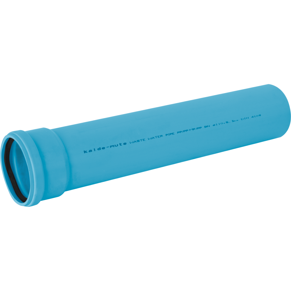 200x500 Mute 3K Boru Mavi-Muflu