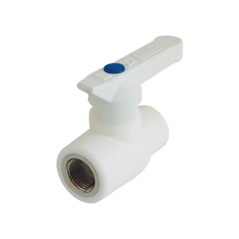 Dişi Küresel Vana 32x1  PP'' -Beyaz