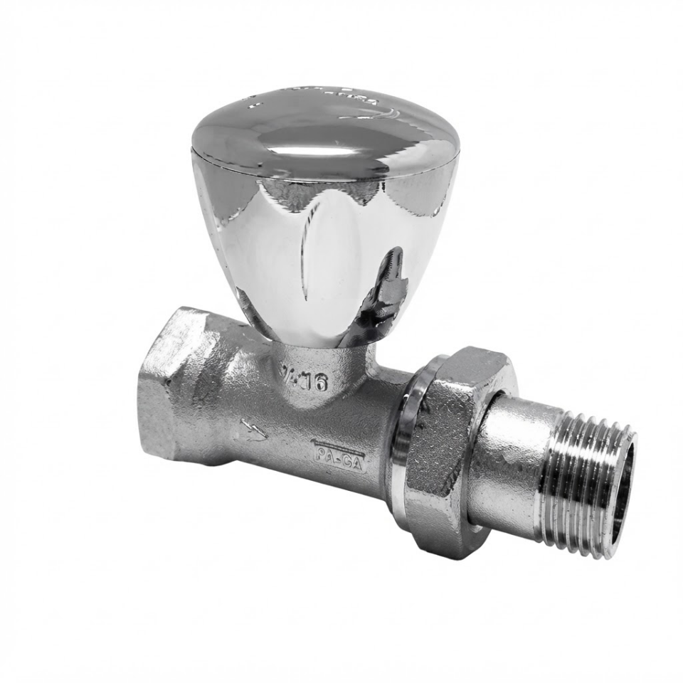 RADYATOR VALFI DUZ 1/2 RV3 KROM