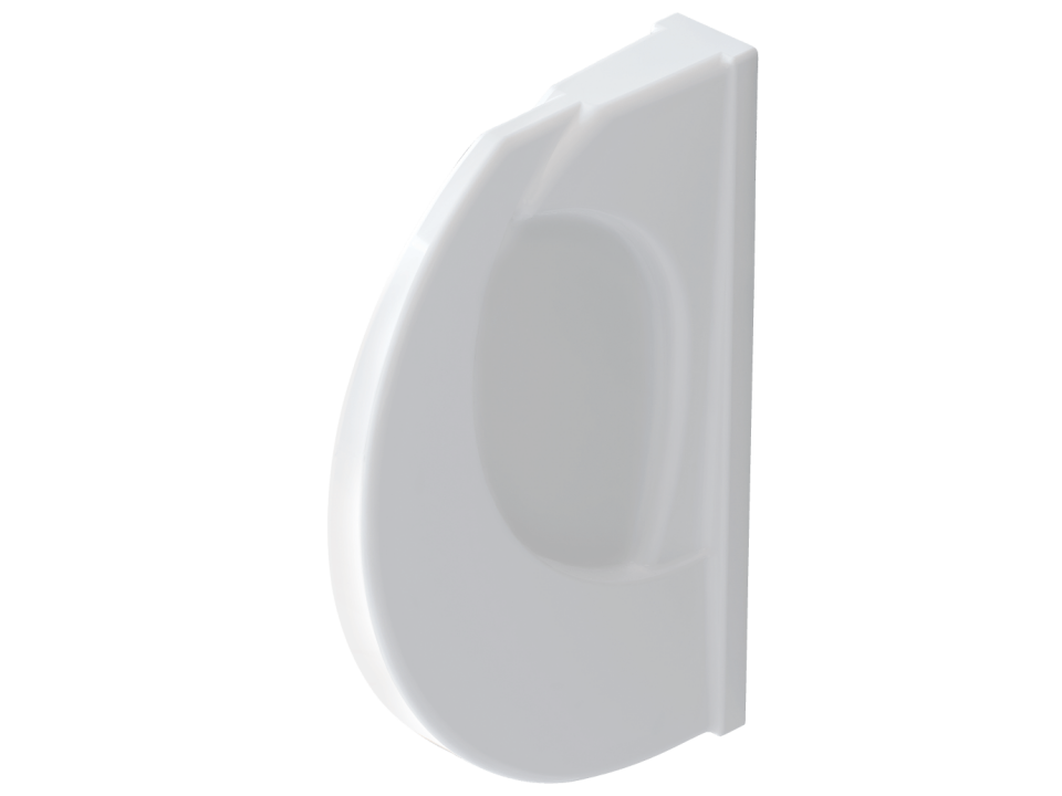 OVAL PİSUAR ARA BÖLME (10X41X63)