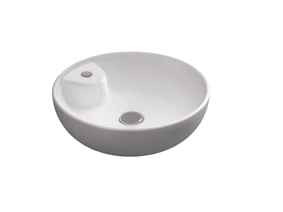 ALFA DAİRE TEZGAH ÜSTÜ LAVABO (45X45)