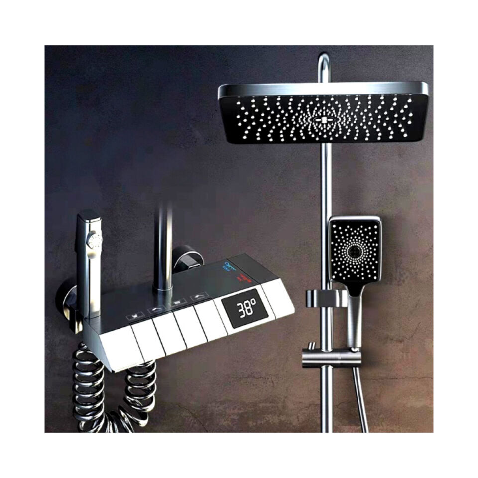 PİYANO ROBOT DUŞ SETİ ANTRASİT