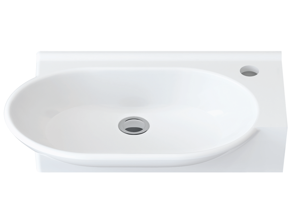 MYRA TEZGAH ÜSTÜ DOLAP UYUMLU LAVABO (26X50)