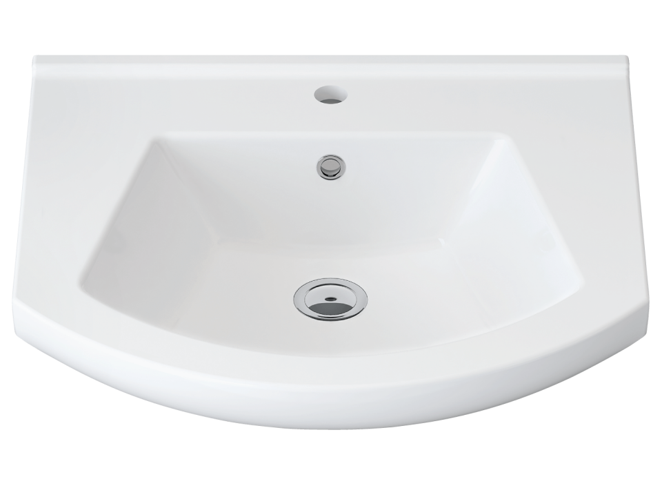 HERA DOLAP UYUMLU LAVABO (28X50) SAĞDAN DELİKLİ