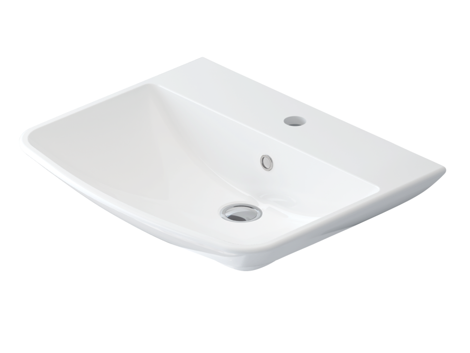 HERA DOLAP UYUMLU LAVABO (28X50)SOLDAN DELİKLİ