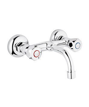 SARA KLASİK DUVARDAN SABİT LAVABO BATARYASI