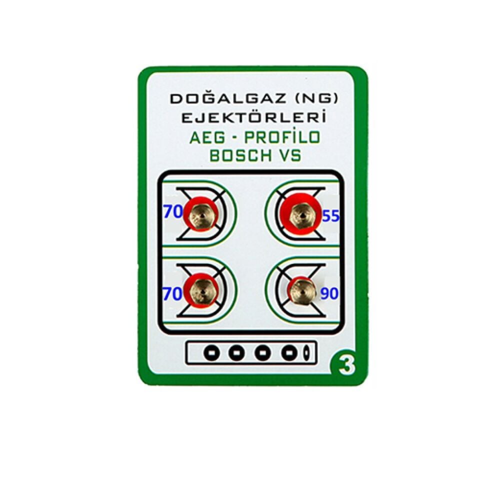 ENJEKTÖR DOĞALGAZ 3 NO